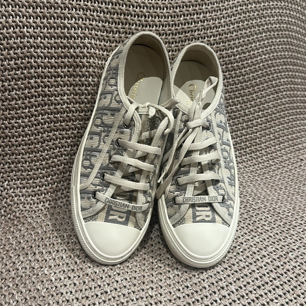 Walk N Dior Sneaker in Grey - Picture 2 of 7